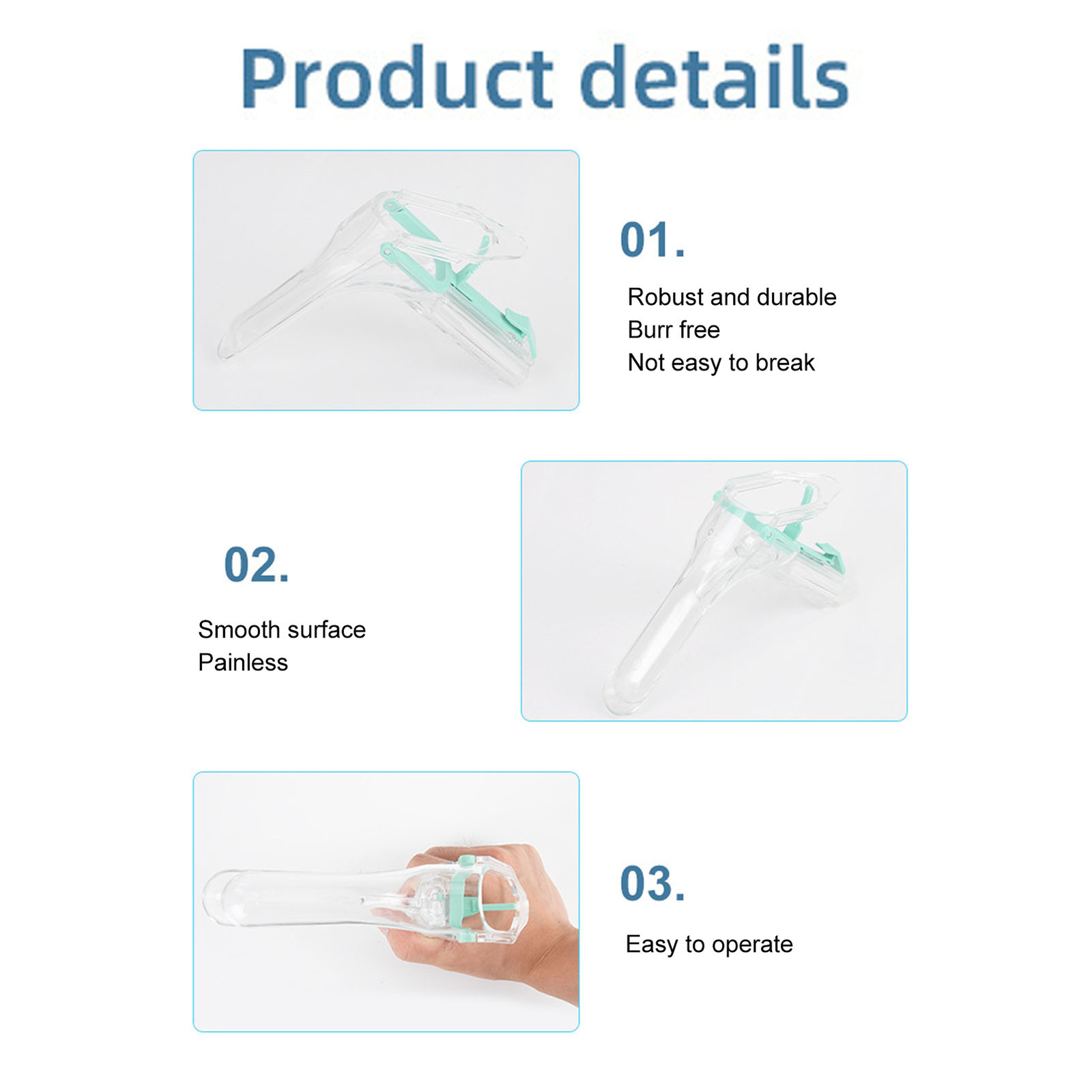 Vaginal Speculum Reusable Professional Painless Adjust HOT