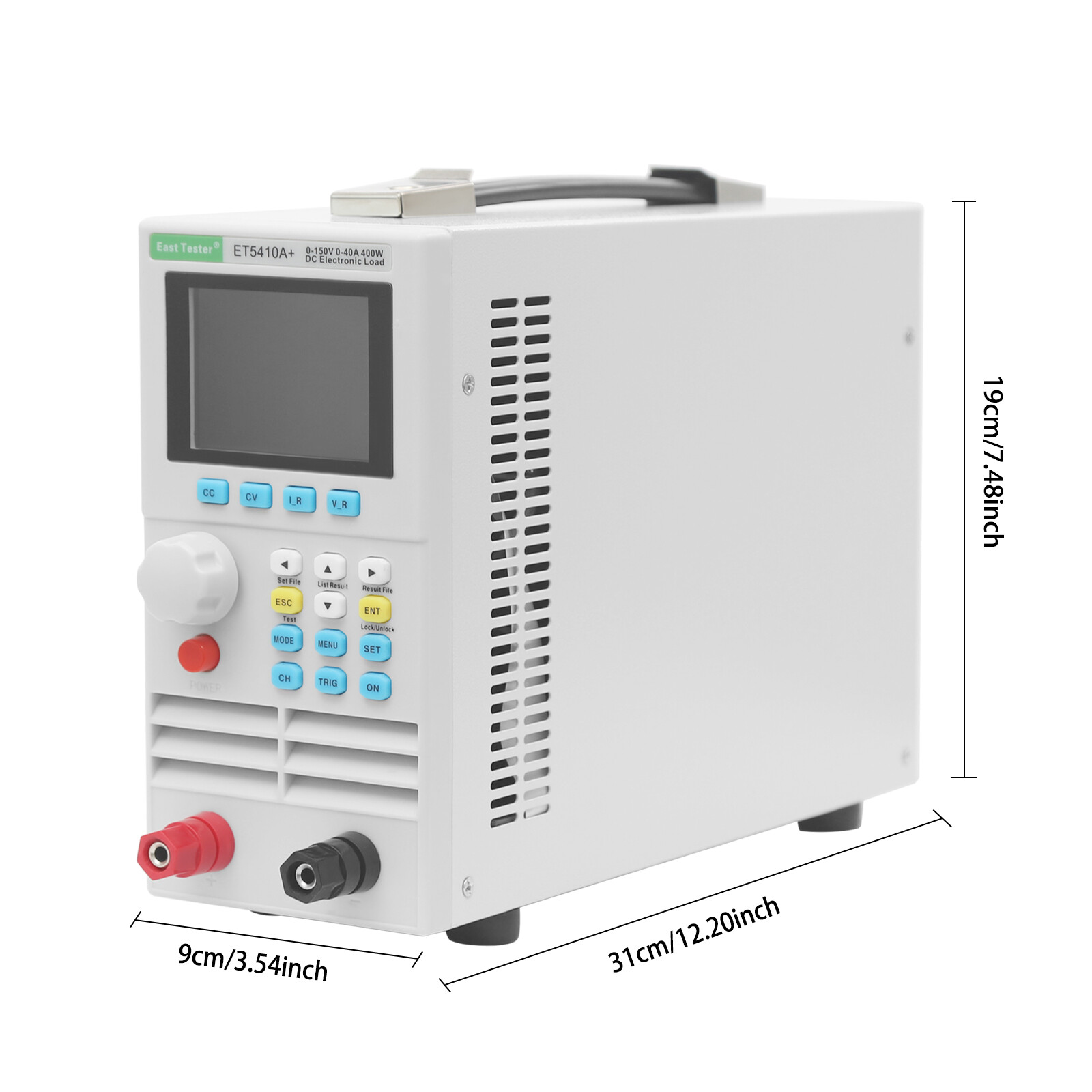 High Accuracy DC Electronic Digital Load Tester Single Channel 400W 150V 0-40AUS