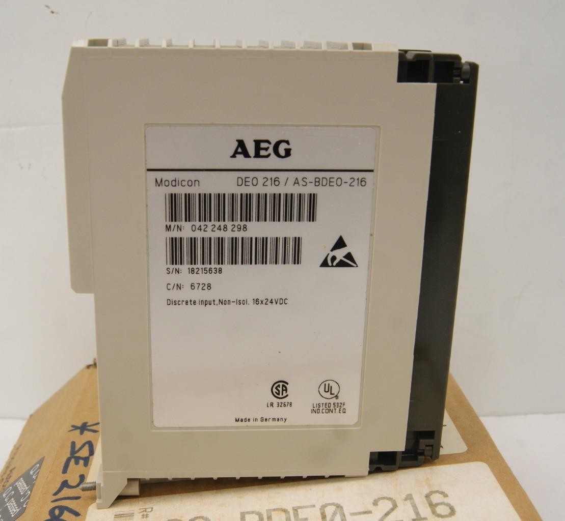 Schneider Modicon AEG DEO 216/AS-BDEO-216 Discrete Input Module **NEW**