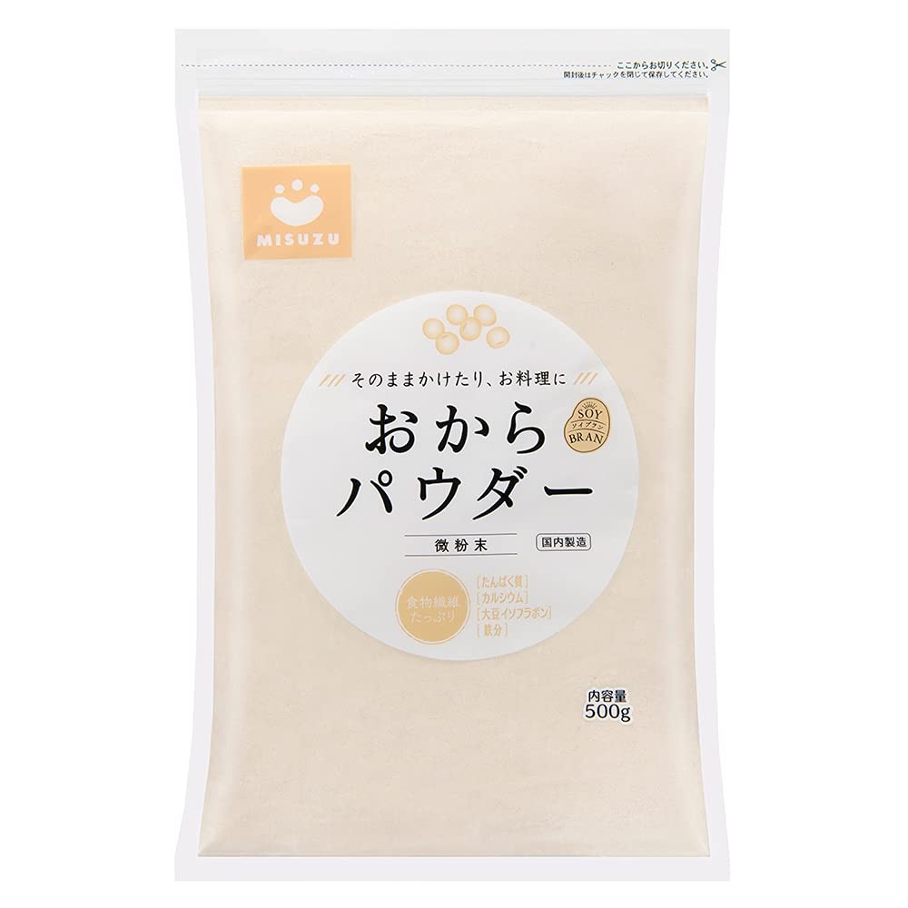 Misuzu Corporation Soybean Okara powder fine powder 500g x 4 sets