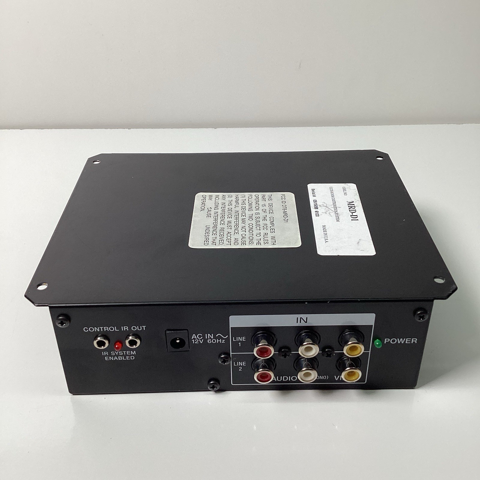 Sony Digital Satellite System Multi Room Distribution System MRD D1