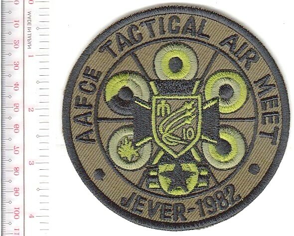 NATO Tactical Air Meet 1982 Germany Allied Air Force Europe Wittmund NO TARIFF