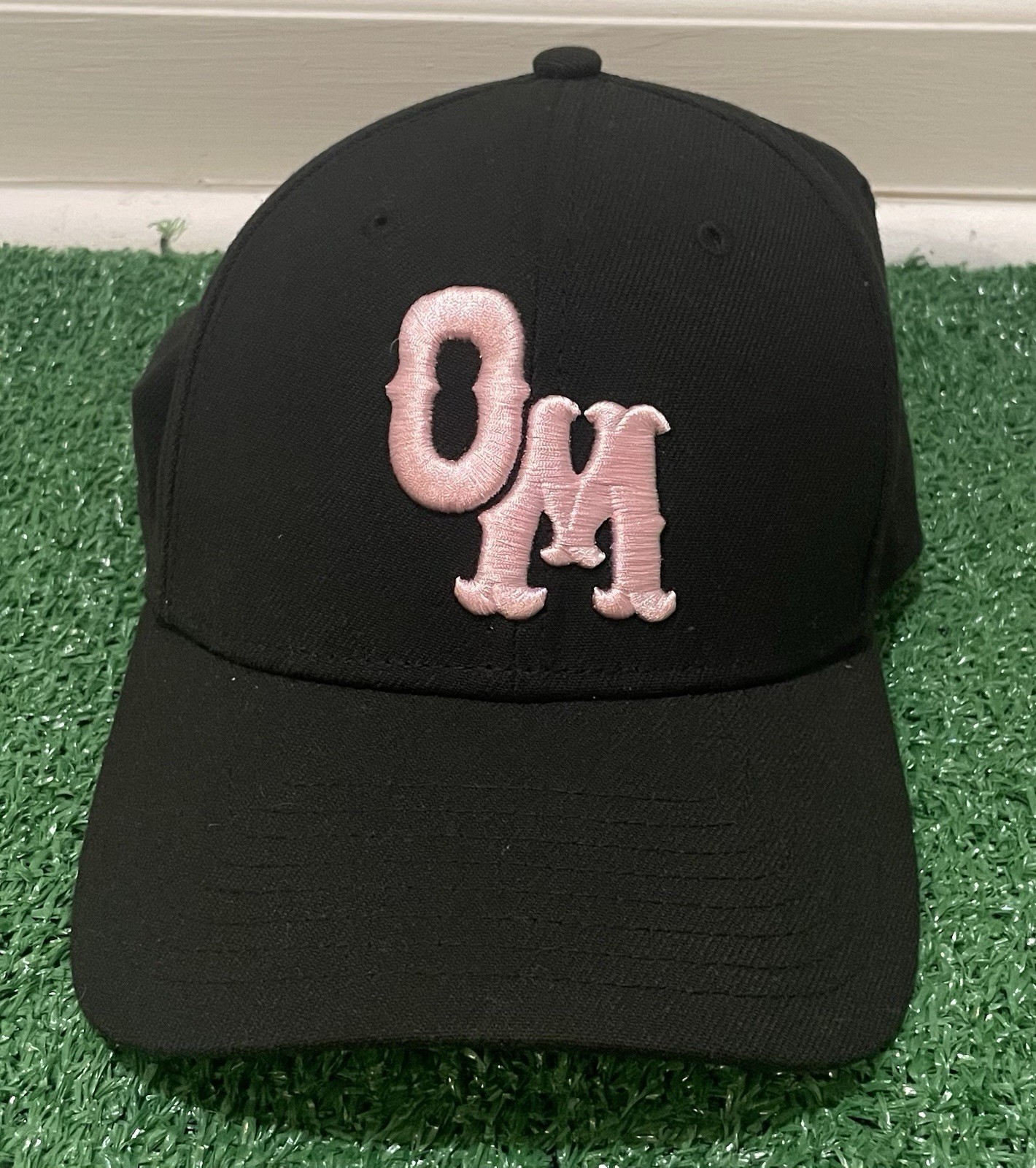 New Era MILB Malmö Oat Milkers Pink Logo Hat Size Small Medium