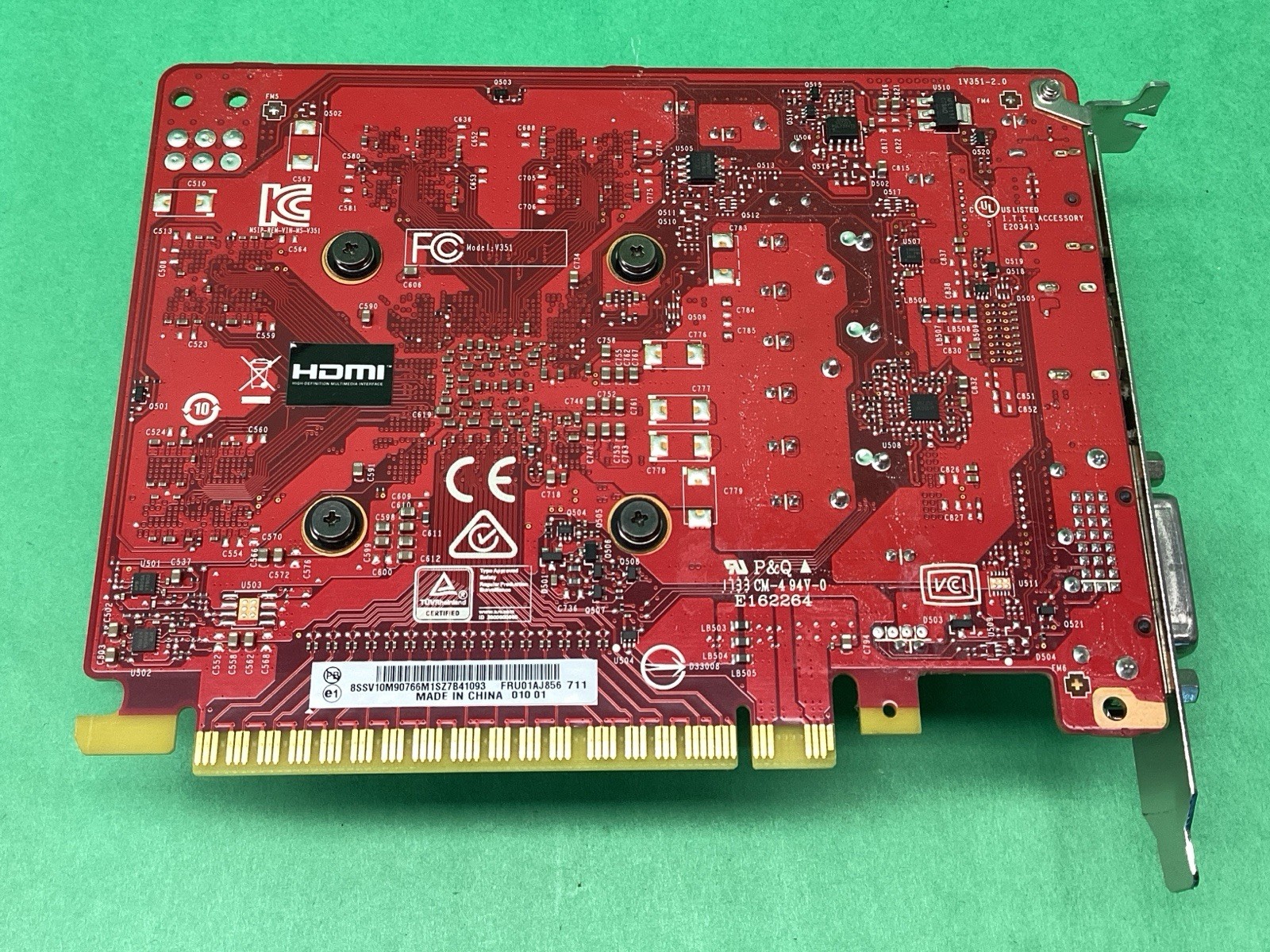 P&Q ? V351 Desktop Video Graphics Card - DVI + DP + HDMI Unknown Specs UNTESTED