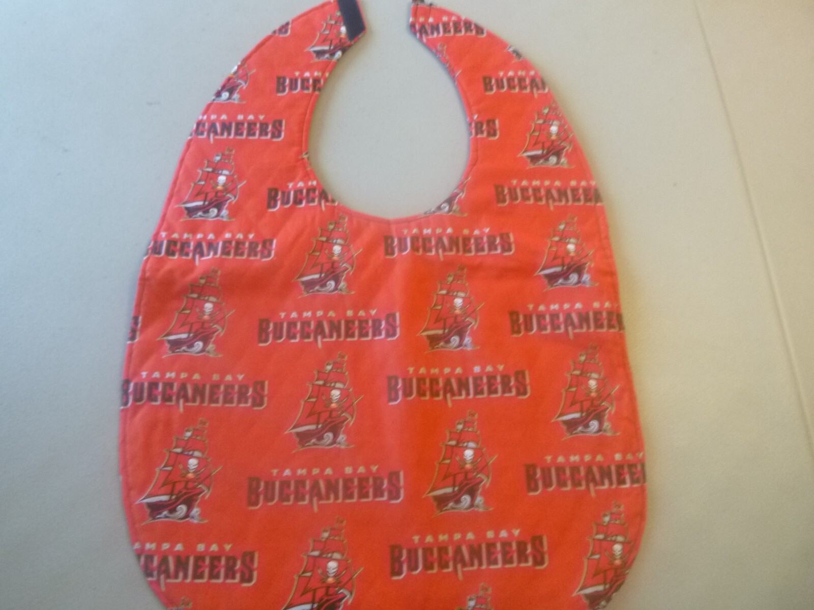 Buccaneer Adult Bib/Clothing Protector double thick with Quilted Diamond Backing