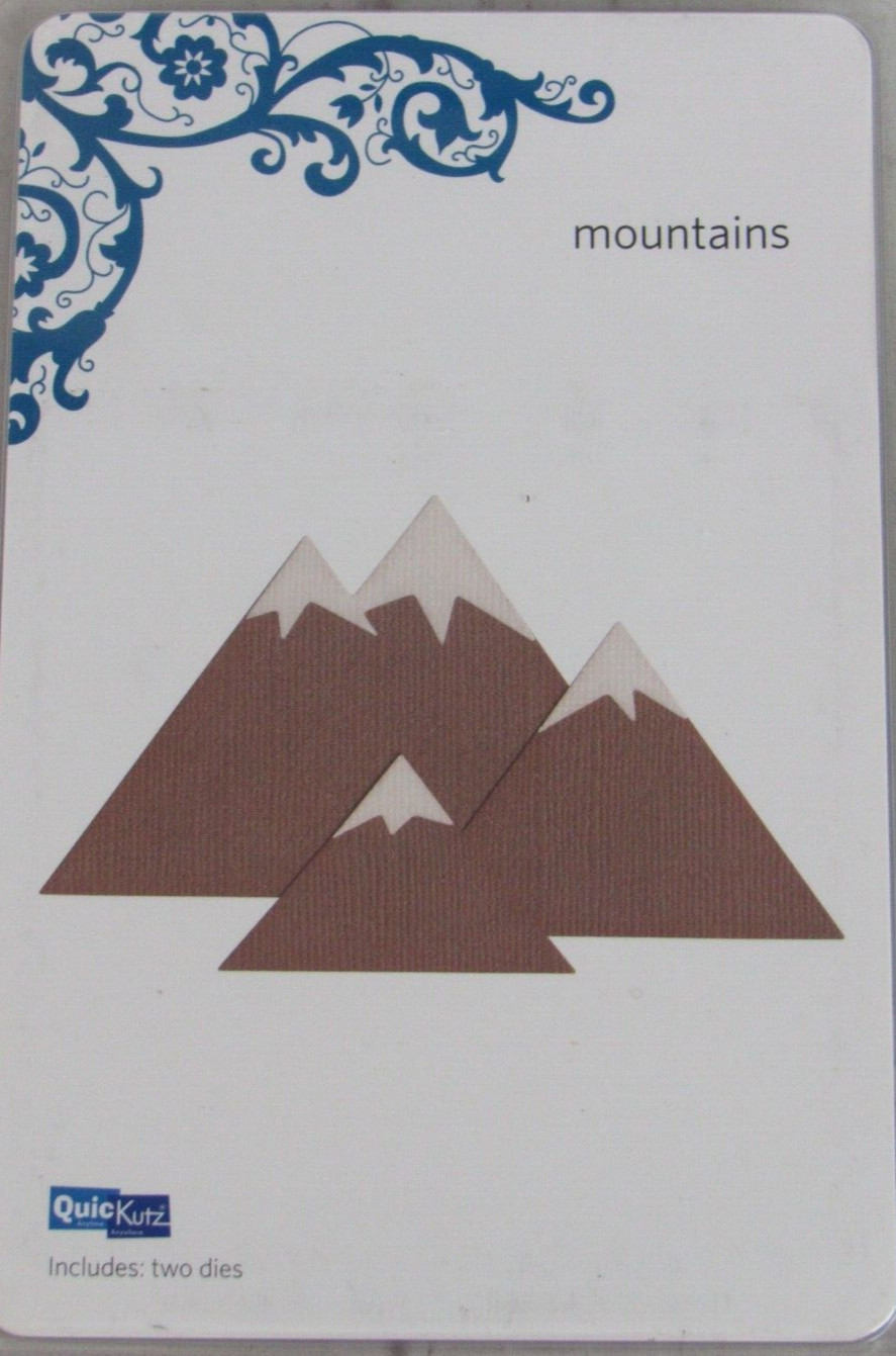 QuicKutz Mountains 4x4, 2 Cutting Die Set REV-0094