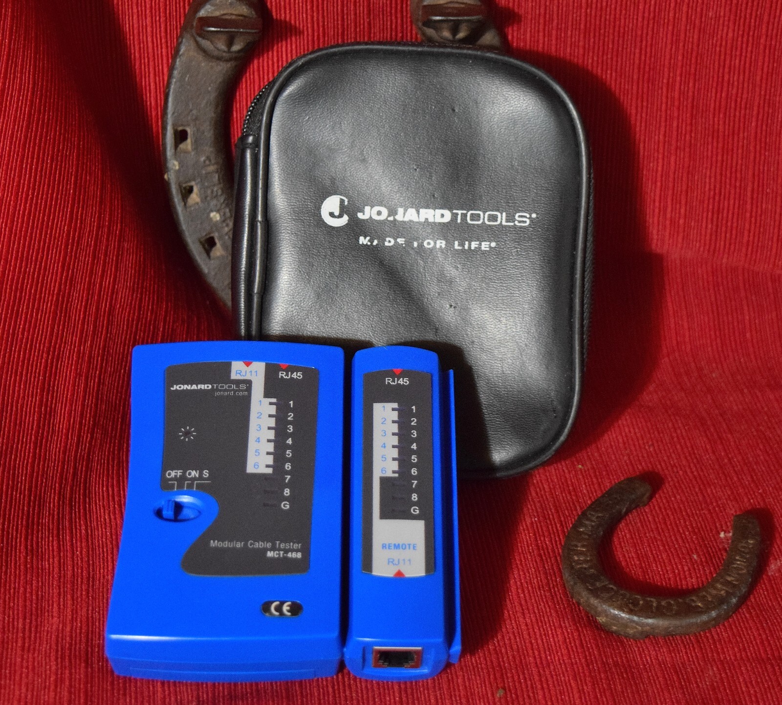 JONARD CABLE TESTER RJ45+RJ11 CHECK COMPUTER WIRE CONTINUITY ELECTRICAL TOOL