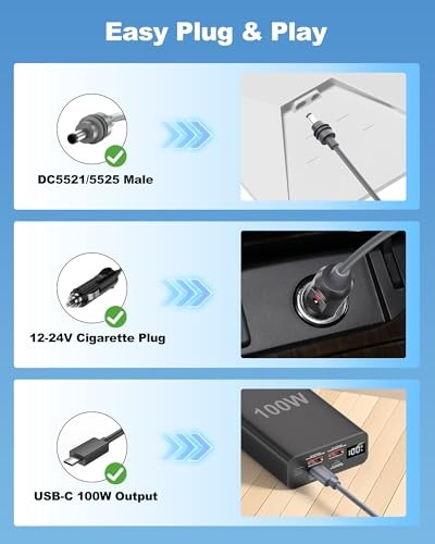 3-in-1 Replacement Power Cable Compatible with Starlink Mini Router – USB-C