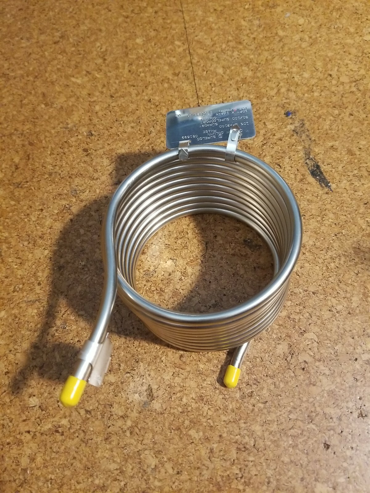 Supelco Custom Column Phase 10% SP-2100, 80/100 Supelcoport, 10' X 1/4" SS