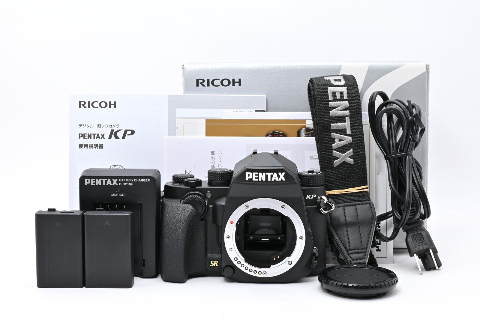 SC 4734 [Almost Unused] Pentax KP Black 24.3MP Digital SLR Body W/Box From JAPAN