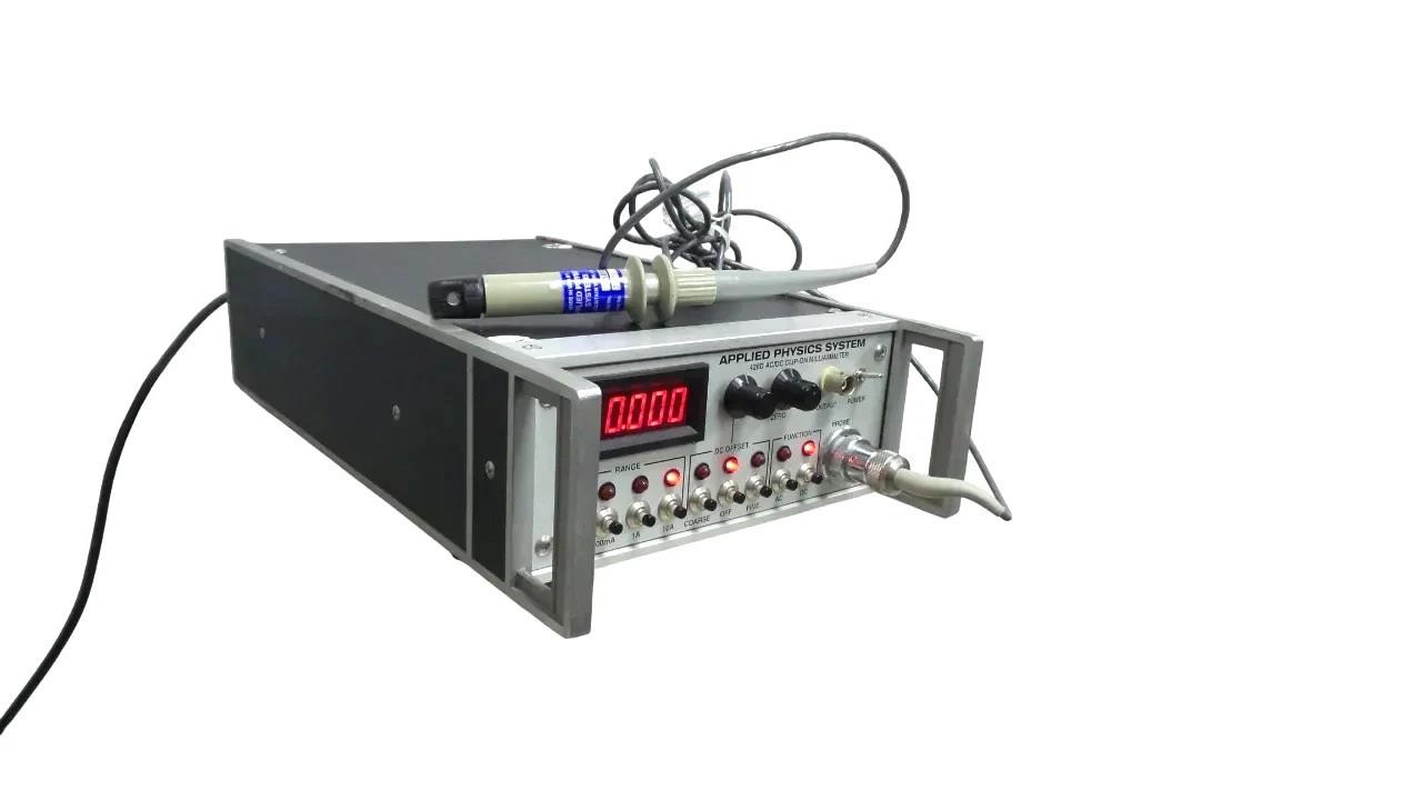 Applied Physics System 428D AC/DC Clip-On Milliammeter - Free Shipping