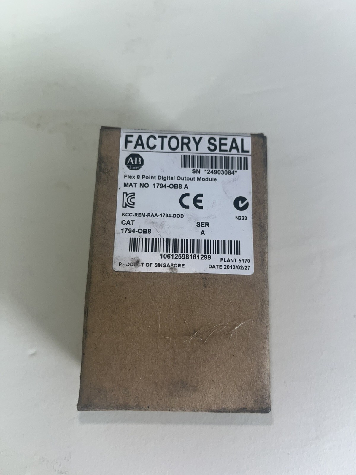 Allen-Bradley New Sealed 1794-OB8 Flex 8 Point Digital Output Module ！