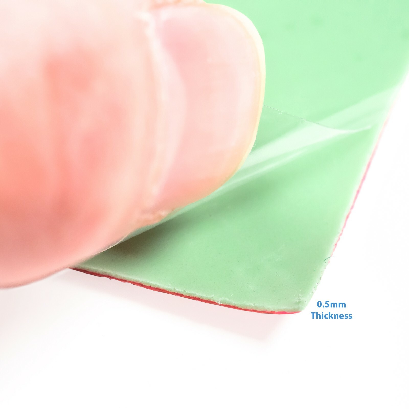 1pc Green 100x 100x 0.5mm Silicone Thermal Pad Sheet Computer CPU VGA Heatsink