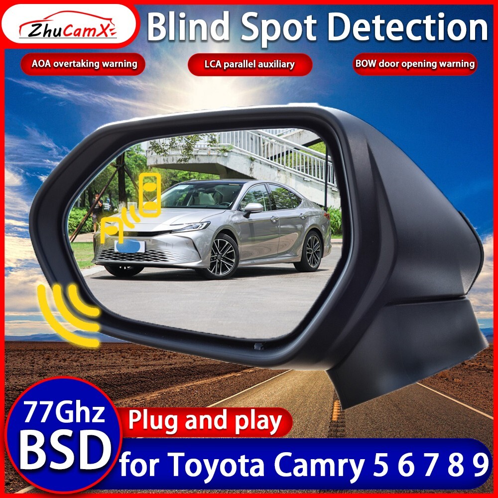 Rear Cross Traffic Alert RCTA Blind Spot Monitor BSM for Toyota Camry 5 6 7 8 9