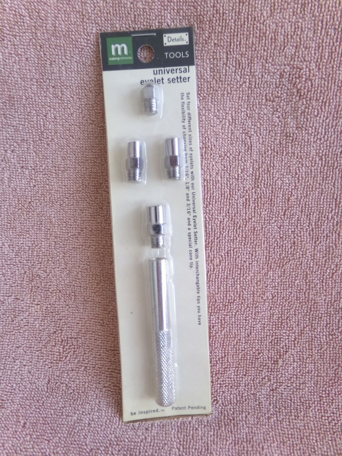 Making Memories Scrapbooking Universal Eyelet Setter Tool #20957