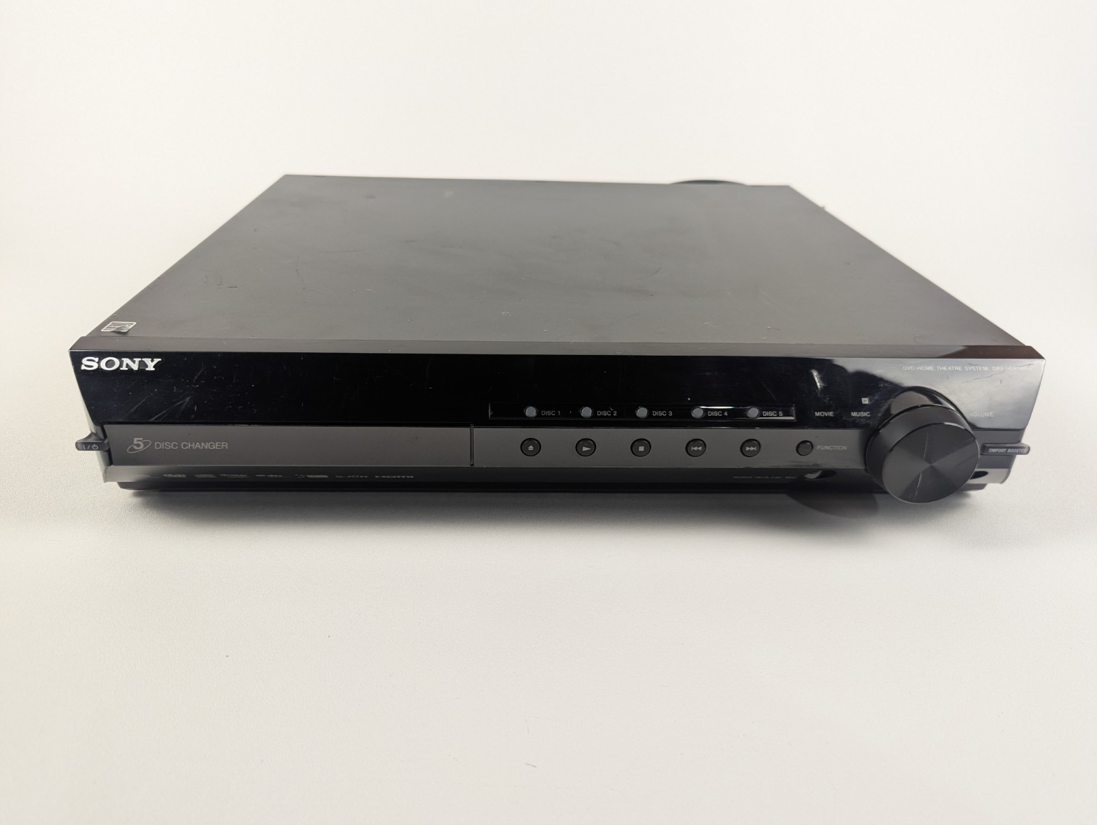 Sony DAV-HDX589W DVD Receiver 5-Disc Changer HDMI Dolby Digital Home Theater