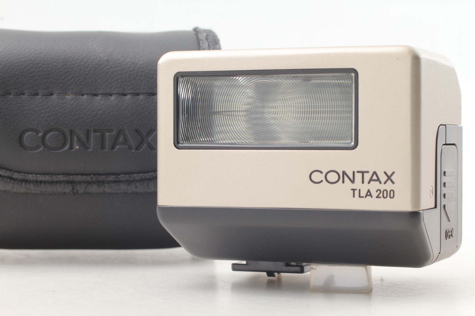 Testd [MINT w/Case] Contax TLA200 Shoe Mount Flash for G1 G2 Japan #C4160