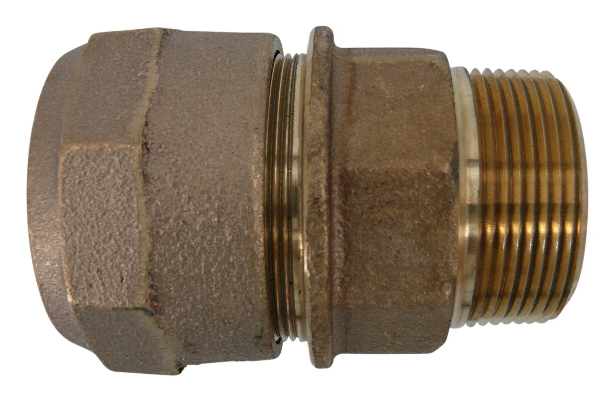 Cambridge Brass 117NL-H6M6 1-1/2 MALE ADAPTER NEW LOT OF 4
