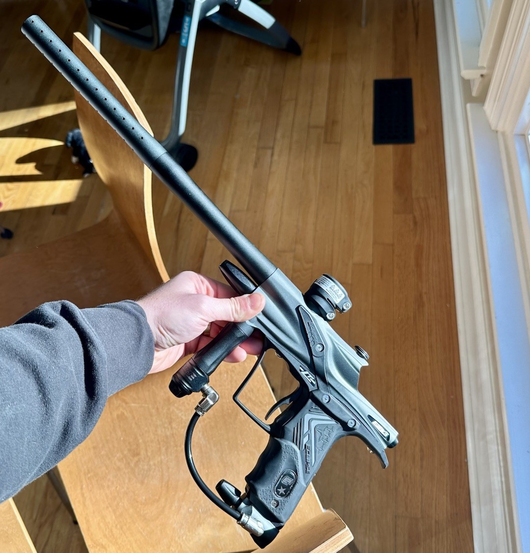 Planet Eclipse Etek Ego 3 Paintball Gun/Marker - Dust Grey/Black MINT
