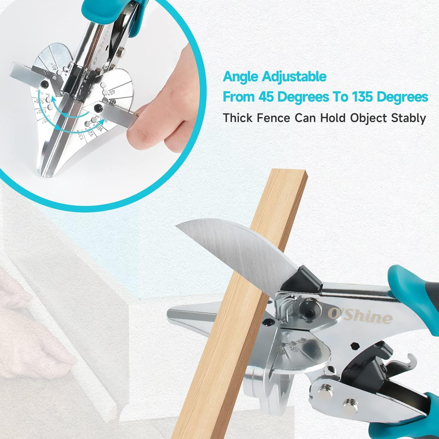 O’Shine Elite Ratchet Miter Shear & PVC Pipe Cutter Combo Set 1-1/4