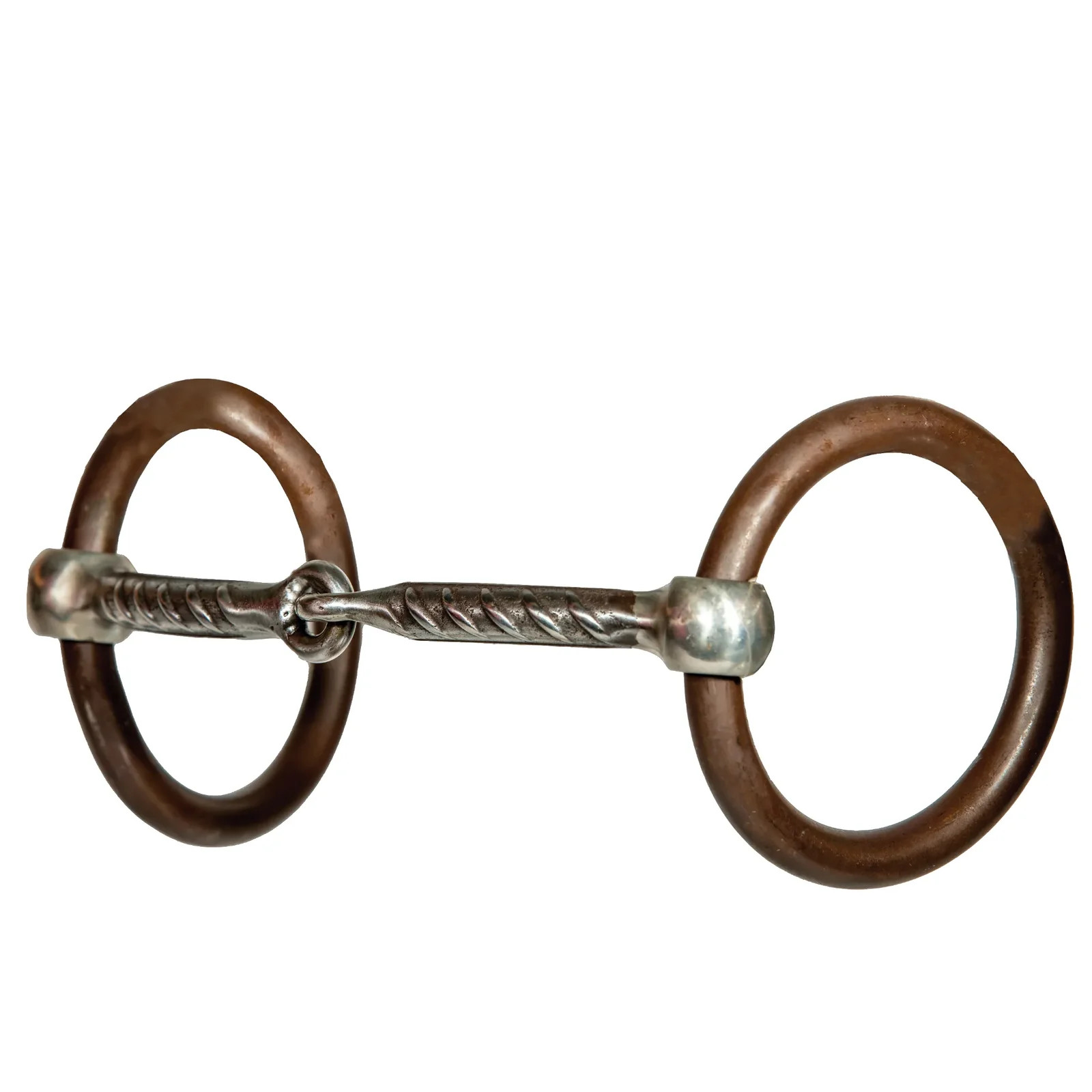 Professional's Choice Bob Avila Snaffle Horse Bit - 5 1/4” Sweet Iron