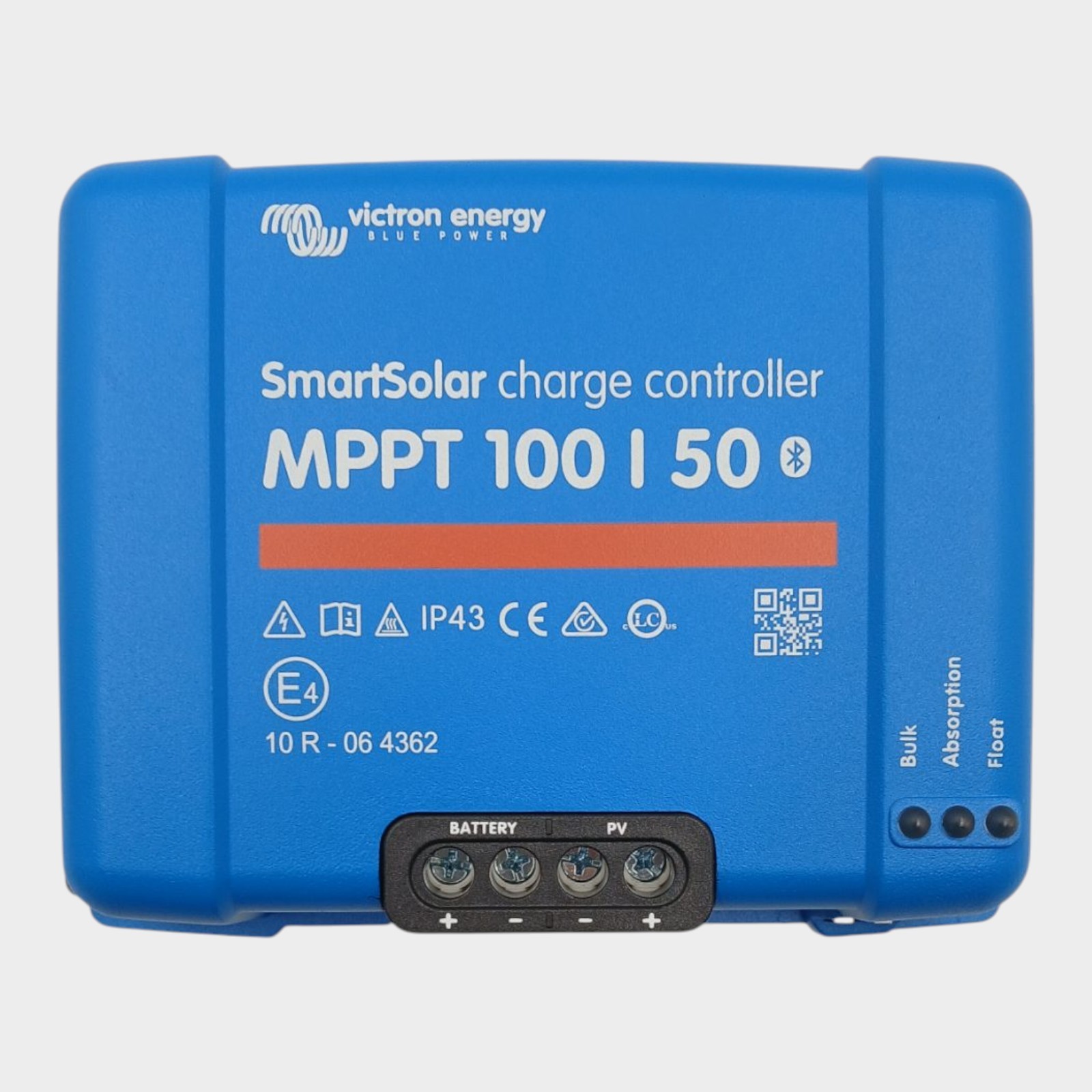 Victron Energy SmartSolar MPPT 100/50 Solar Charge Controller 12/24V IP43