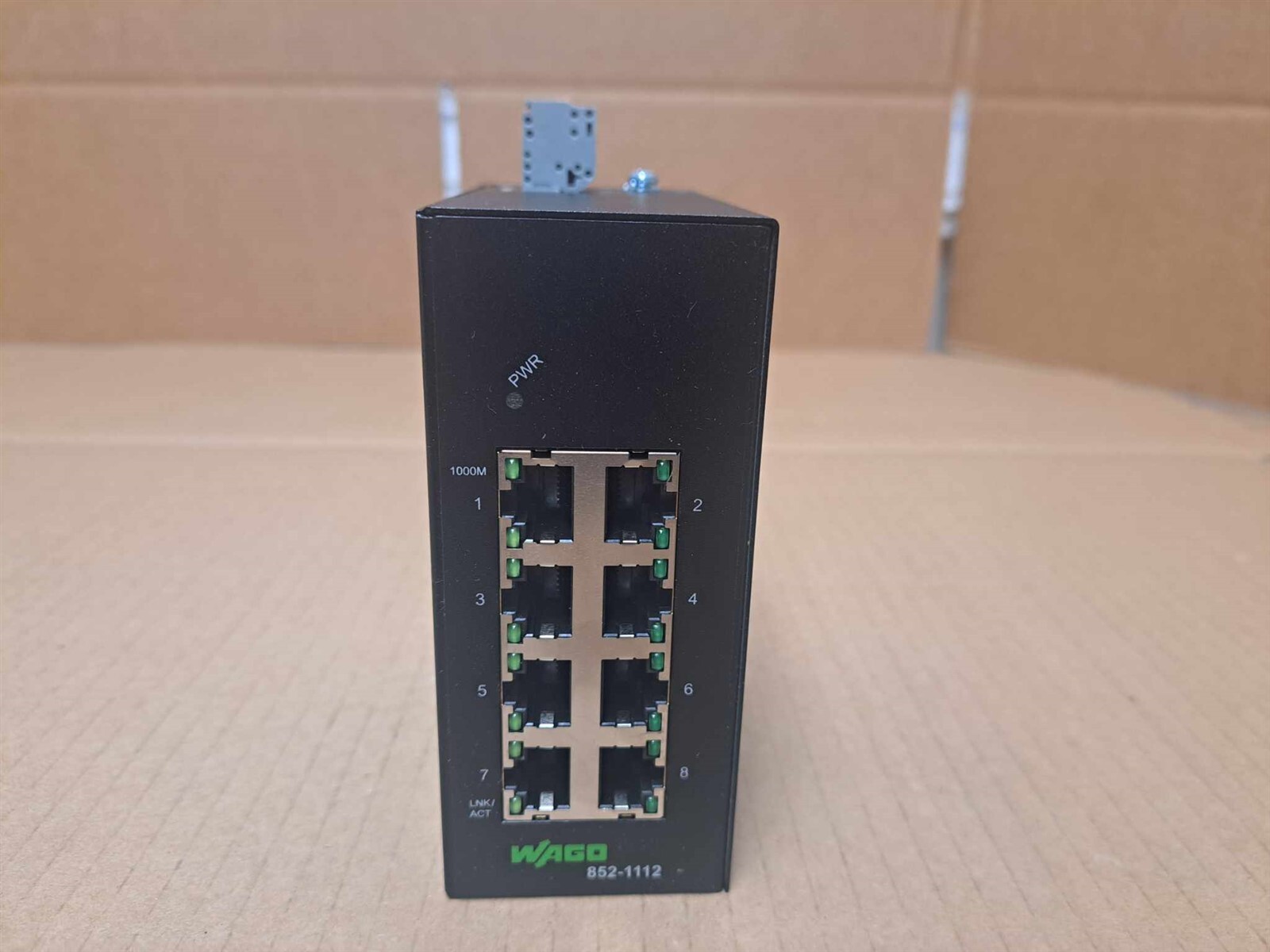 WAGO Ethernet Switch Part No. 852-1112