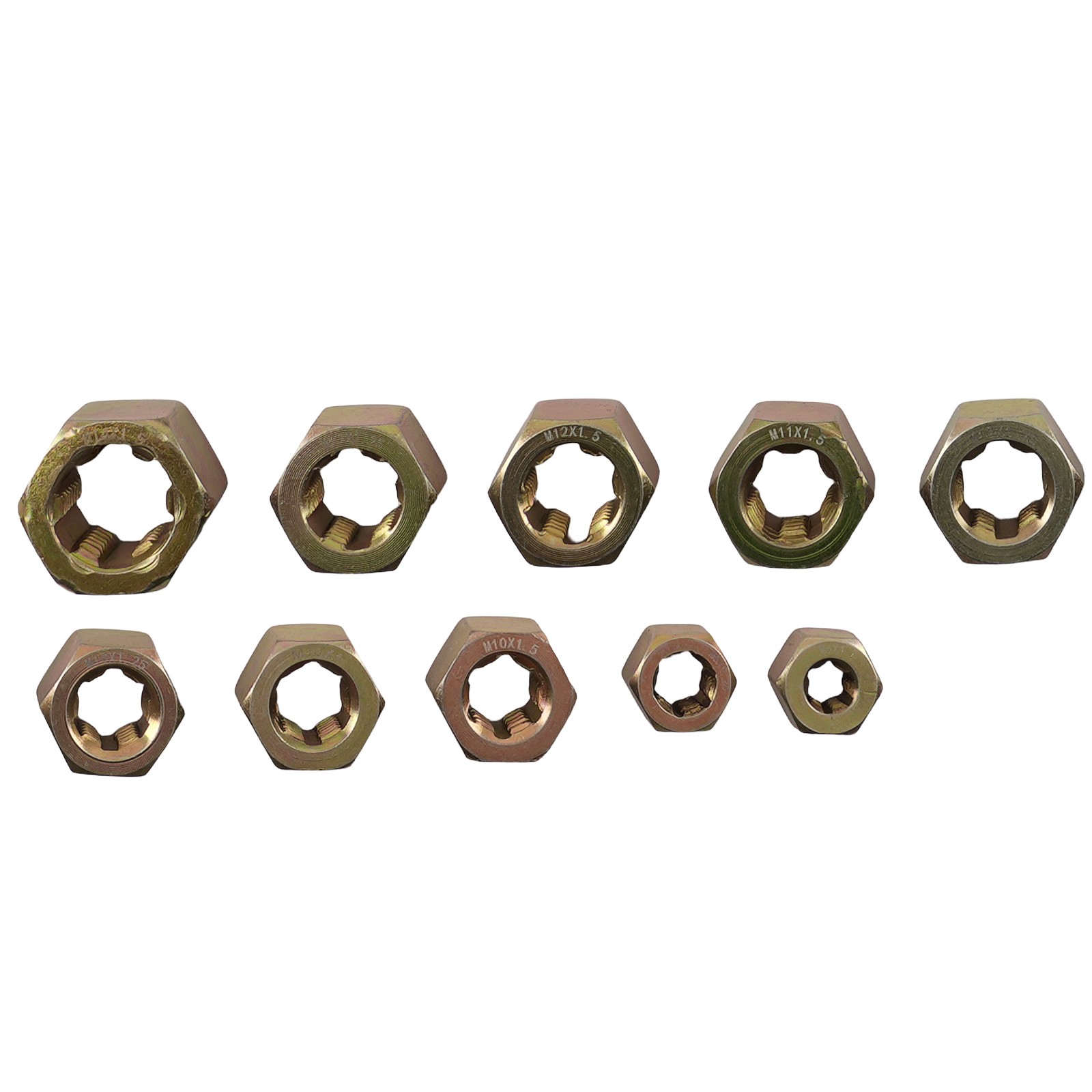 48Pc Tap and Die Set Thread Chaser Repair Kit Metric SAE Rethreading