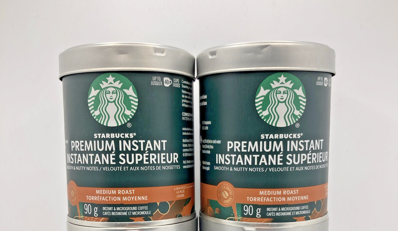 Medium Roast Premium Instant Coffee 90 G. **Lot Of 2**.  **see Pictures**. LP