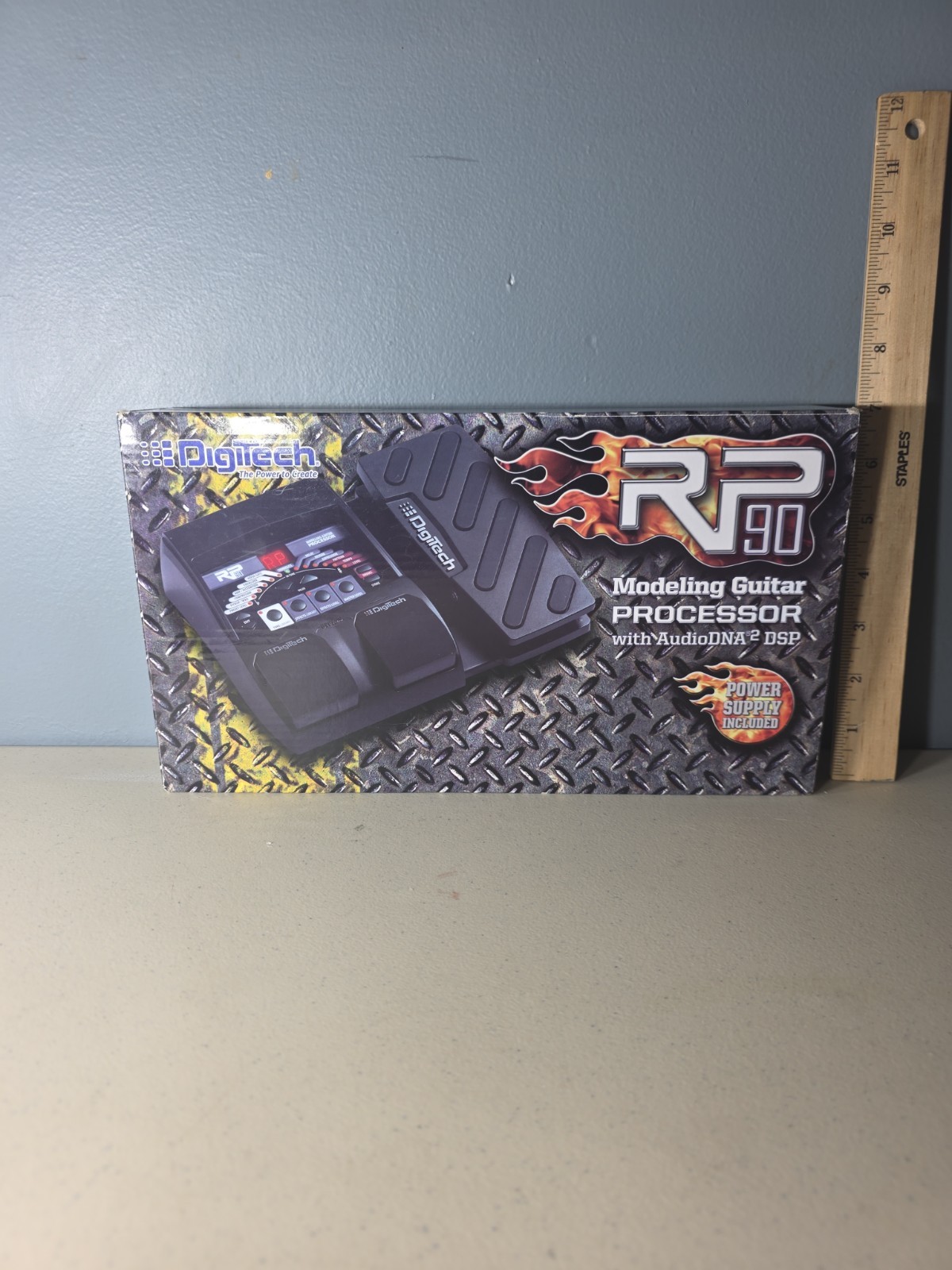DigiTech RP90 Guitar Pedal Wah Modeling Effect - W/ AudioDNA2 DSP - Works!