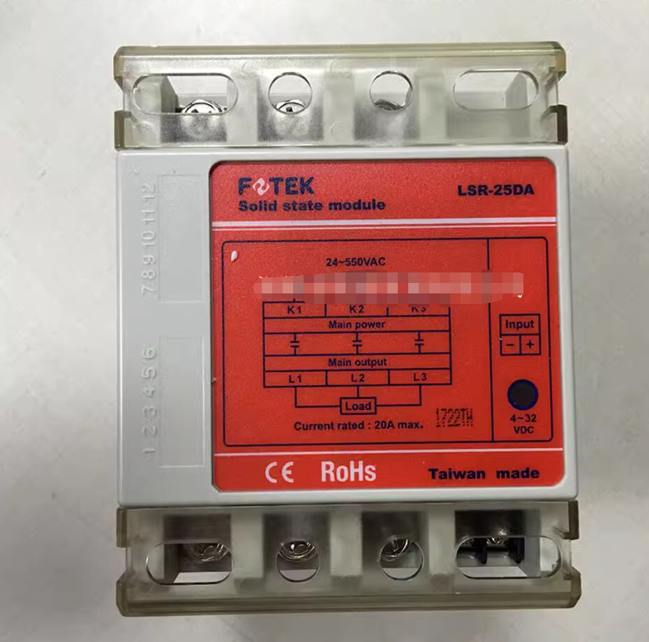 Fotek LSR-25DA LSR25DA Solid State Module Brand Free Ship
