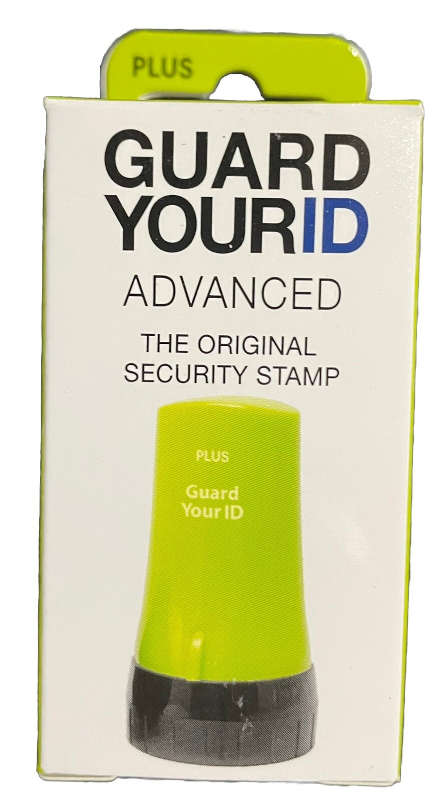 Guard YourID Your ID Advanced Security Stamp With Black Ink Unique Office Supply