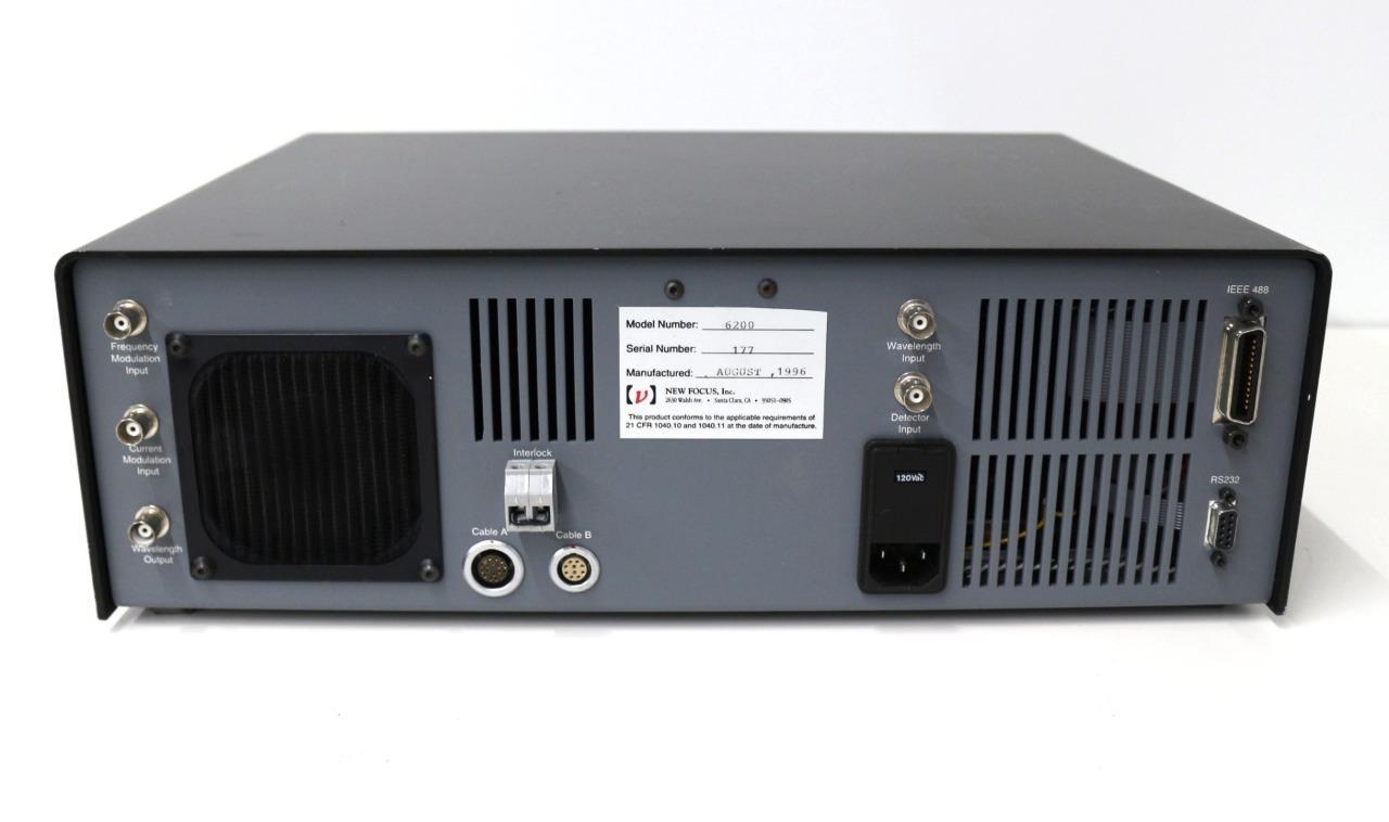 New Focus, Inc. 6200 External-Cavity Tunable Diode Laser Controller