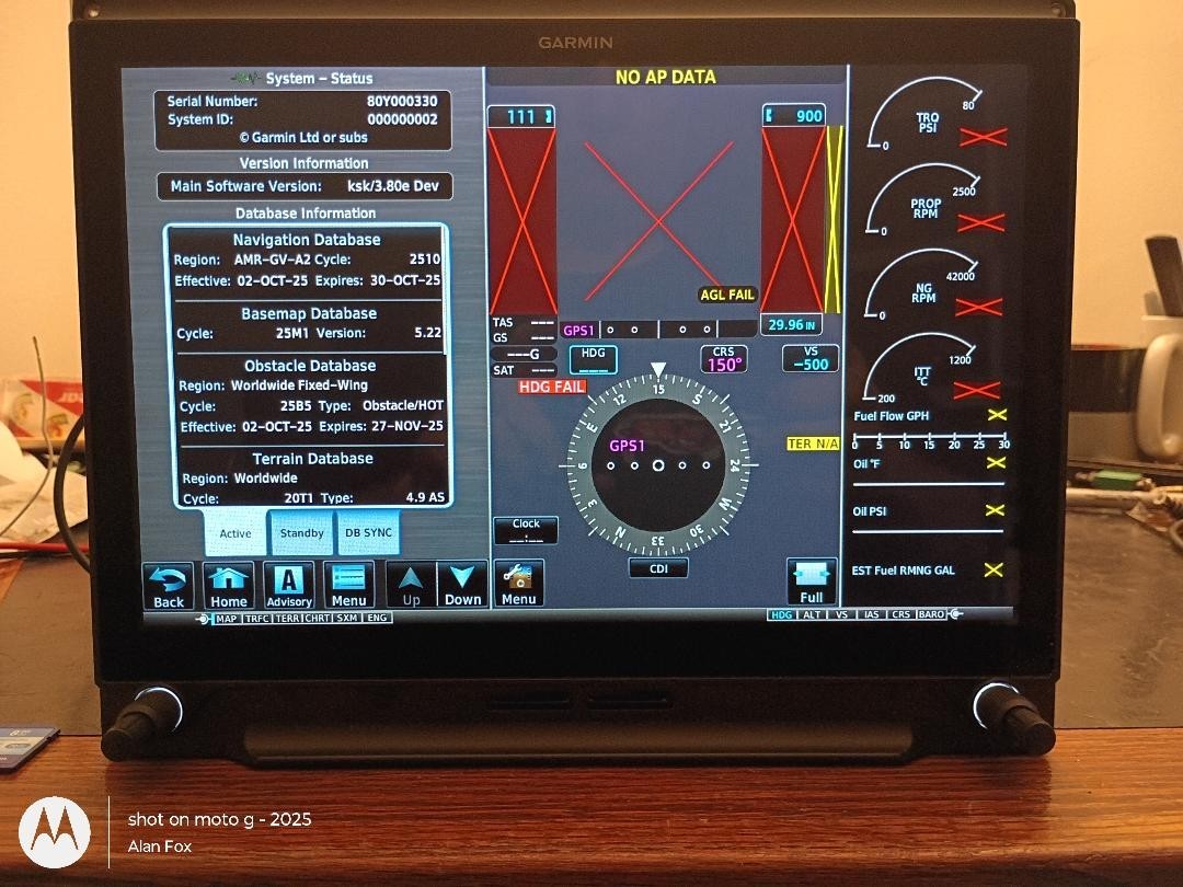 Garmin G600 TXi 12" Complete System    GDU 1210