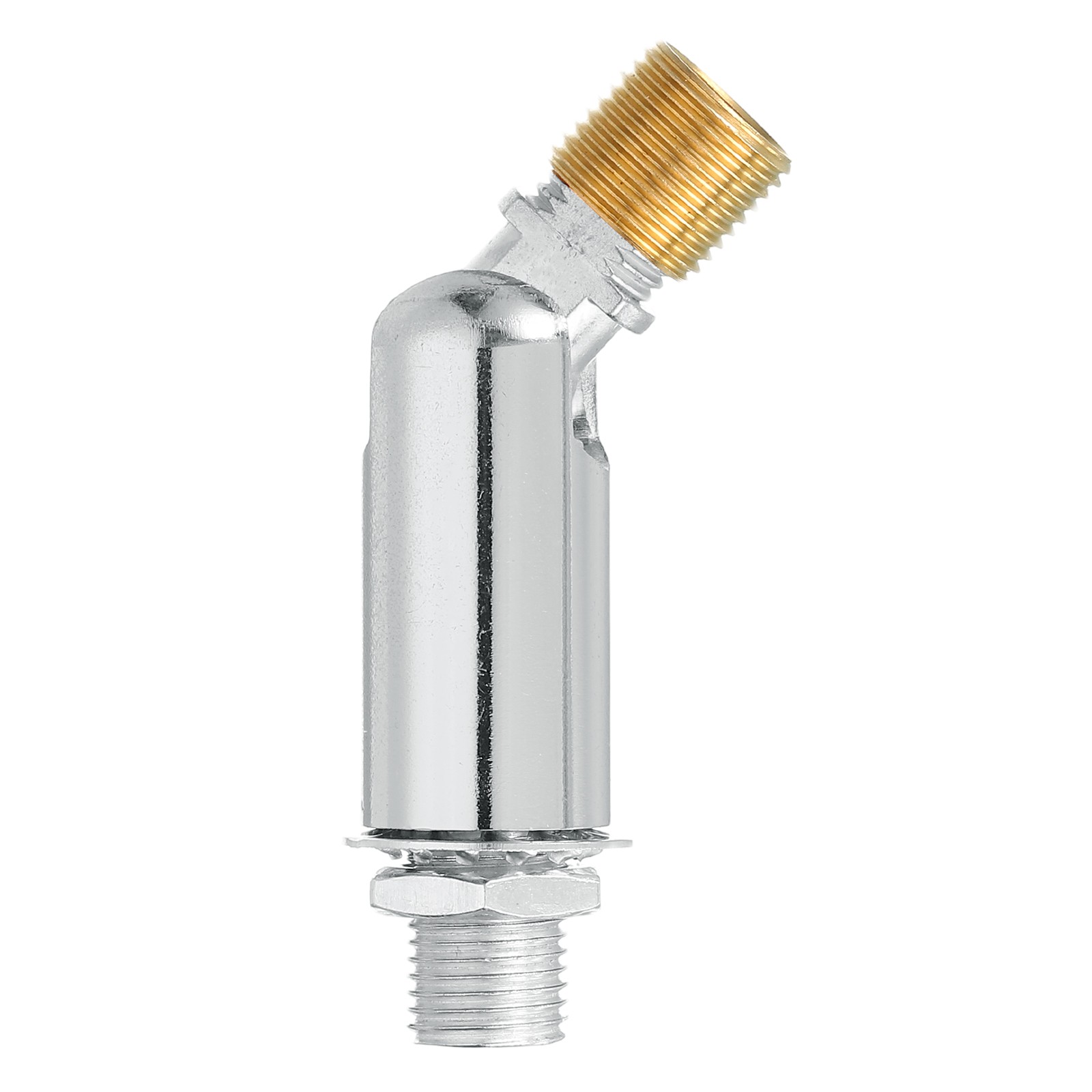 180 Degree M10 Thread Silver 46 x 15mm Sloped Ceiling Adapter