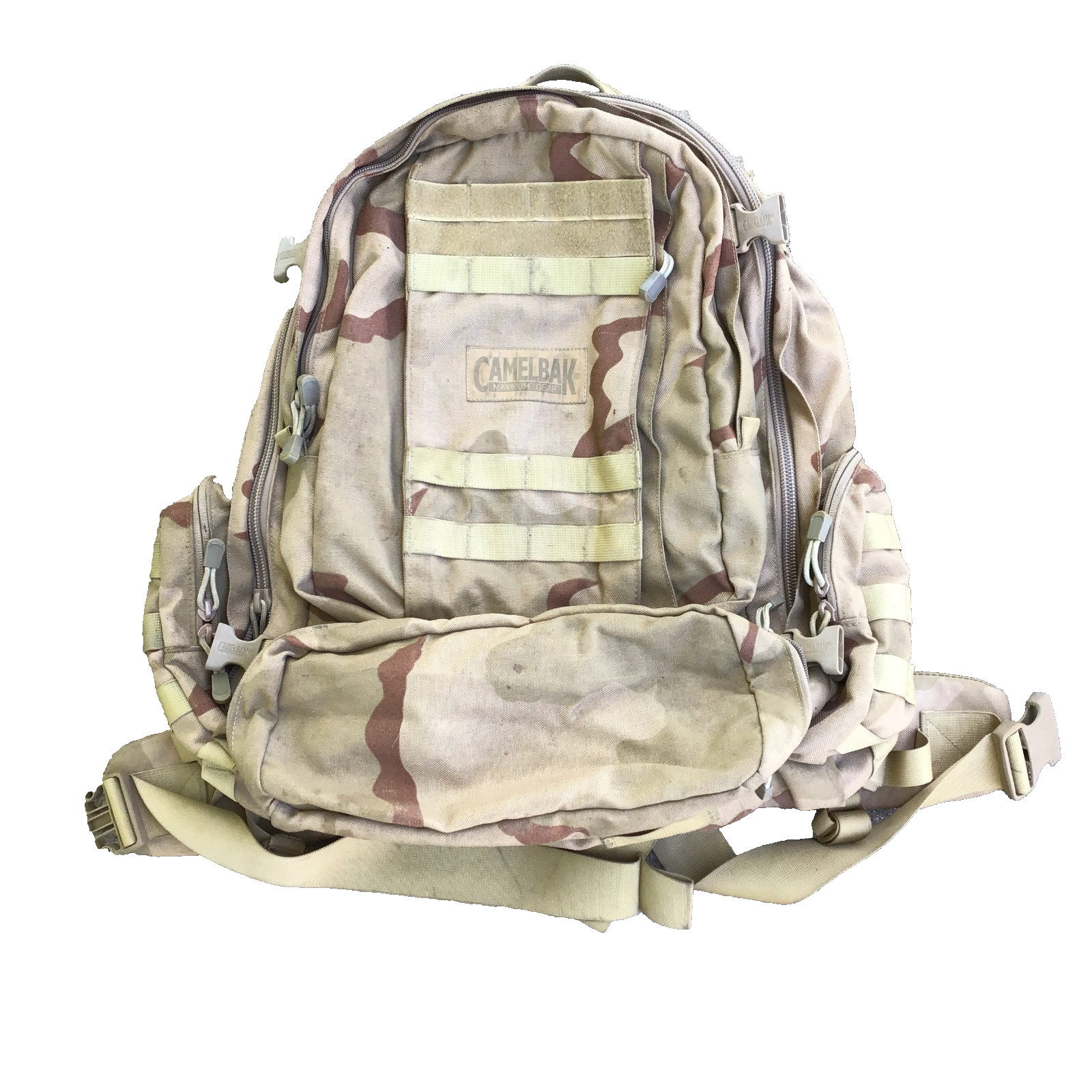 Camelbak Tactical Maximum Gear BFM Backpack Desert Camo Army Military Hip Strap
