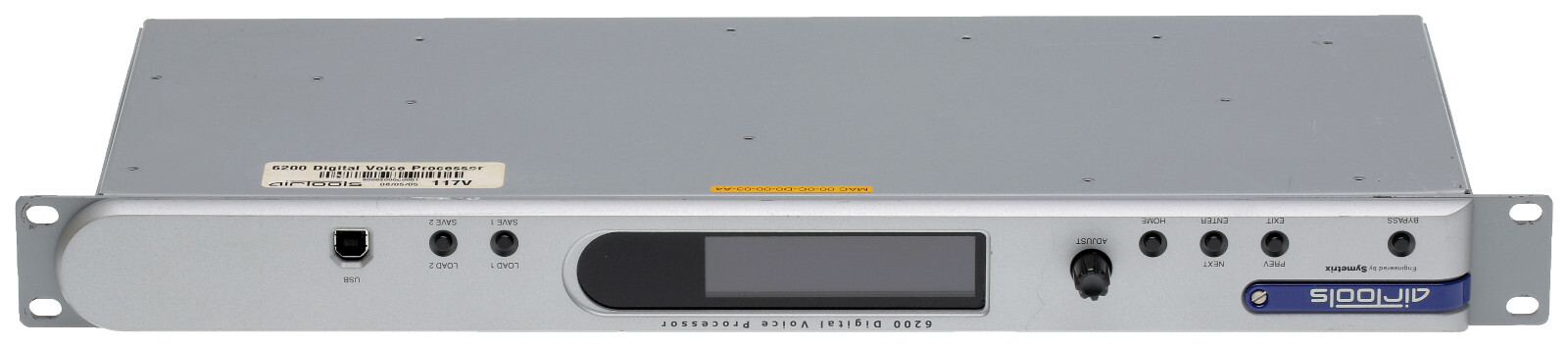 Airtools Symetrix 6200 Digital Mic Preamplifier Voice Speech Processor Voiceover