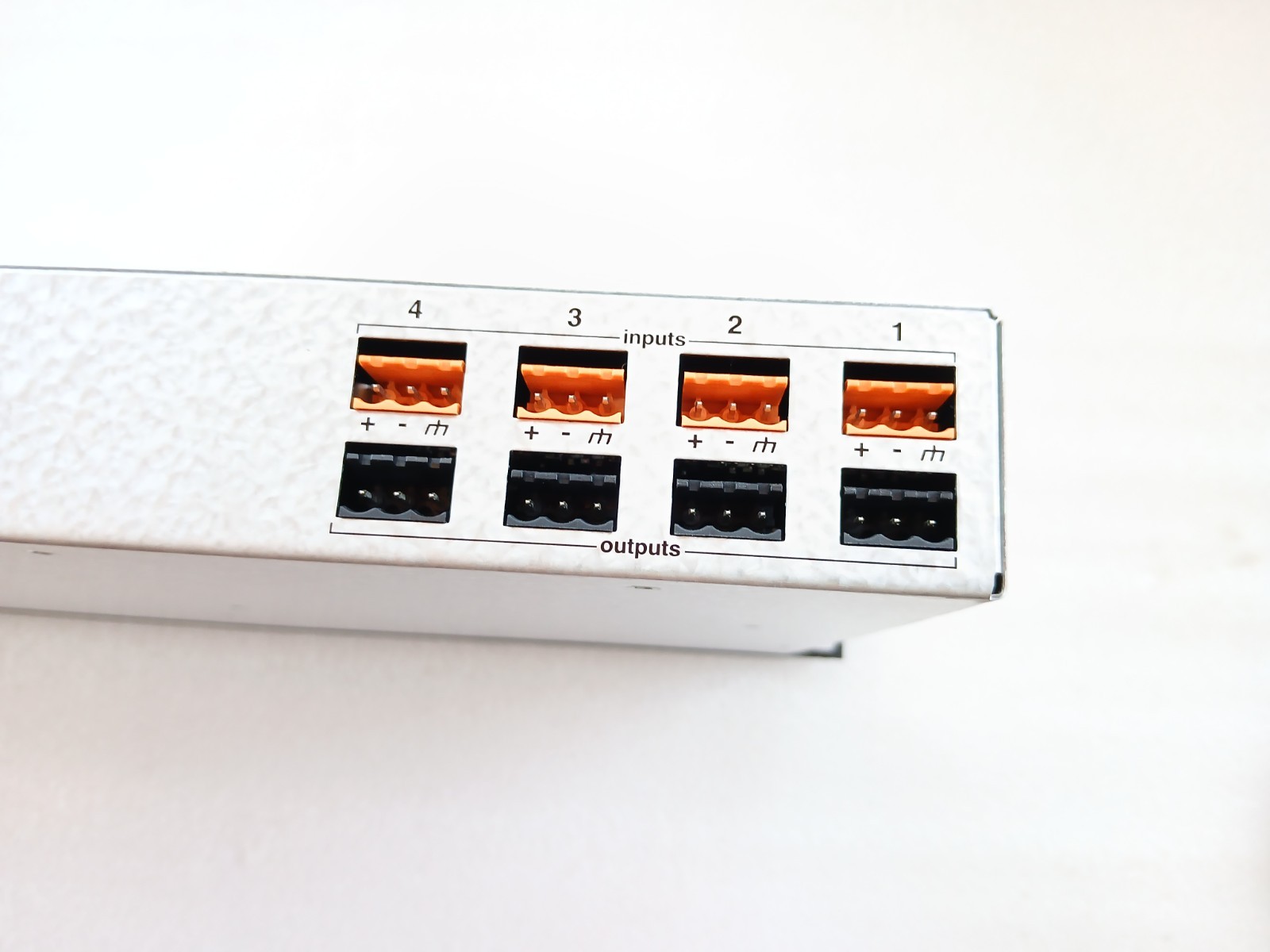 Biamp TesiraFORTÉ AVB VT4 DSP Conferencing Processor w/ Power Cable Tested