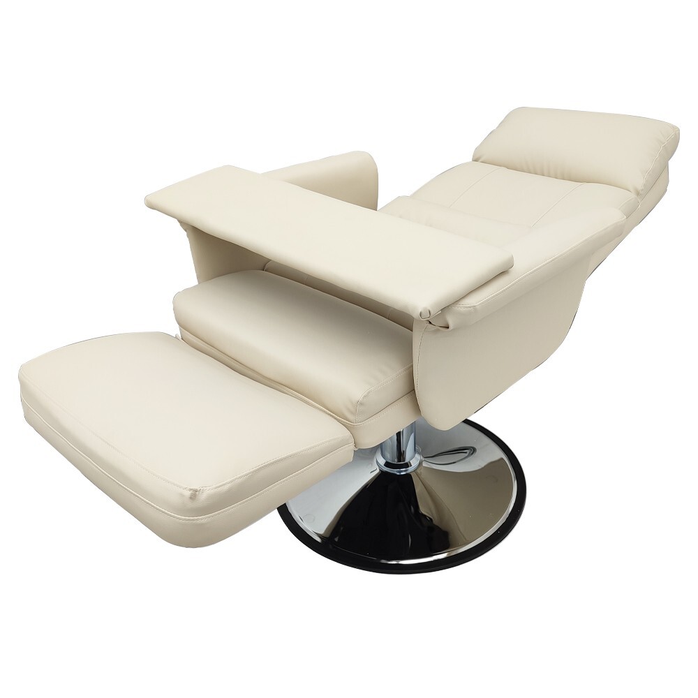 White Air Pressure Facial Bed Spa Table Salon Chair 360 Degree Rotating Hydrauli