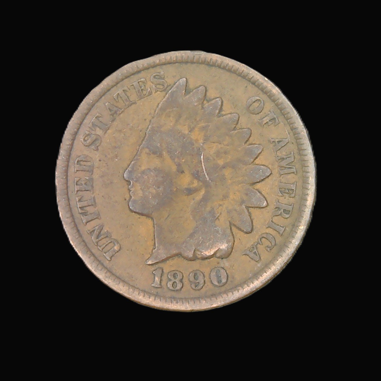 1890 Indian Head Penny (G)