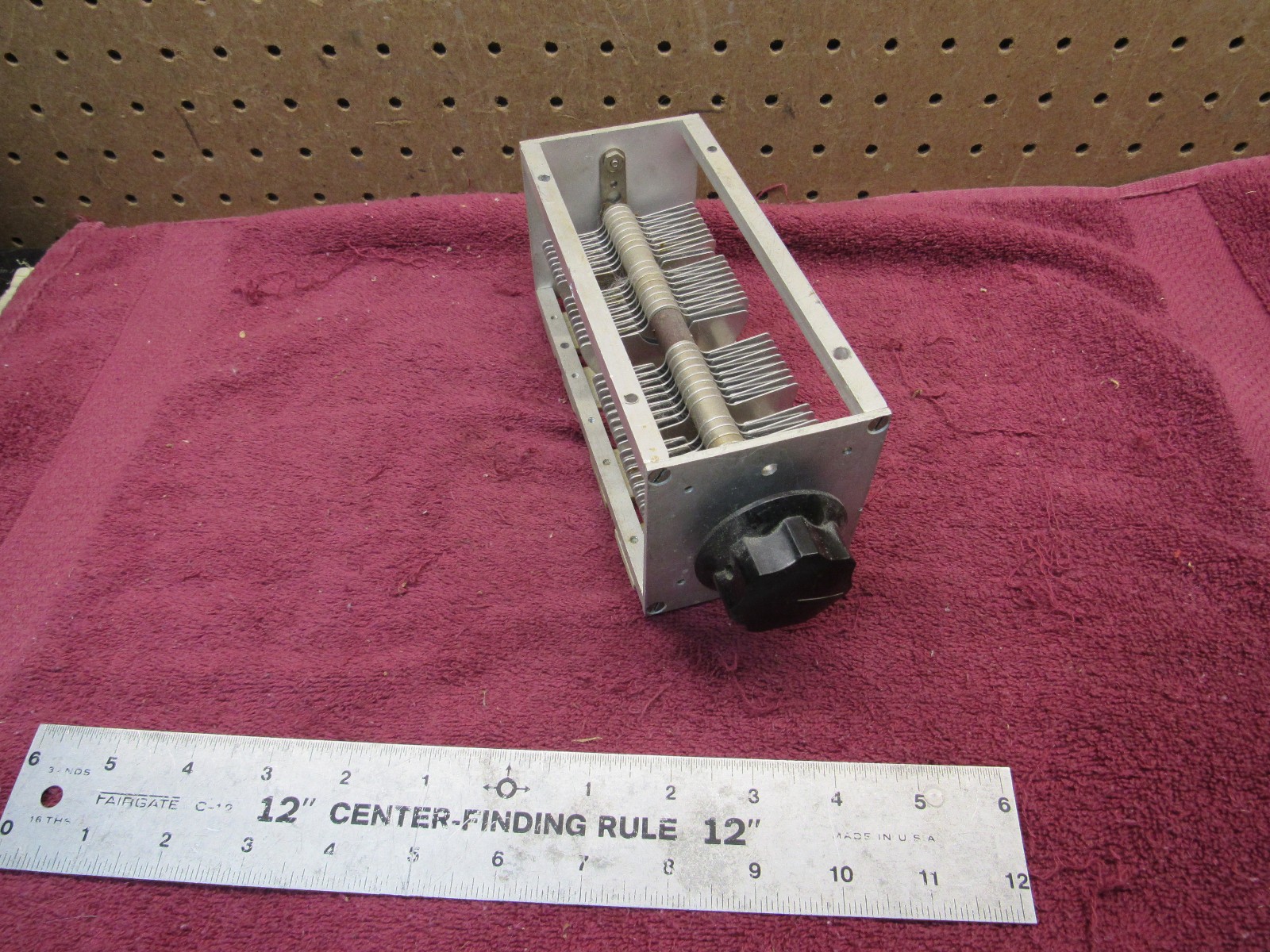 Vintage National MB-150 10-200 +- pf Air Variable Tuning  Capacitor HAM Radio