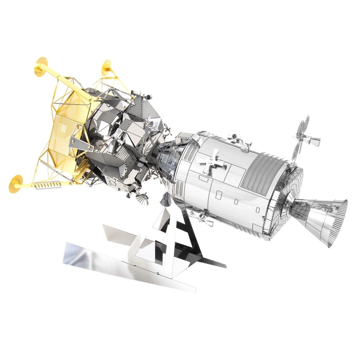 Apollo 11 Command Module CSM with Lunar Module Metal Earth Steel Model Kit NEW