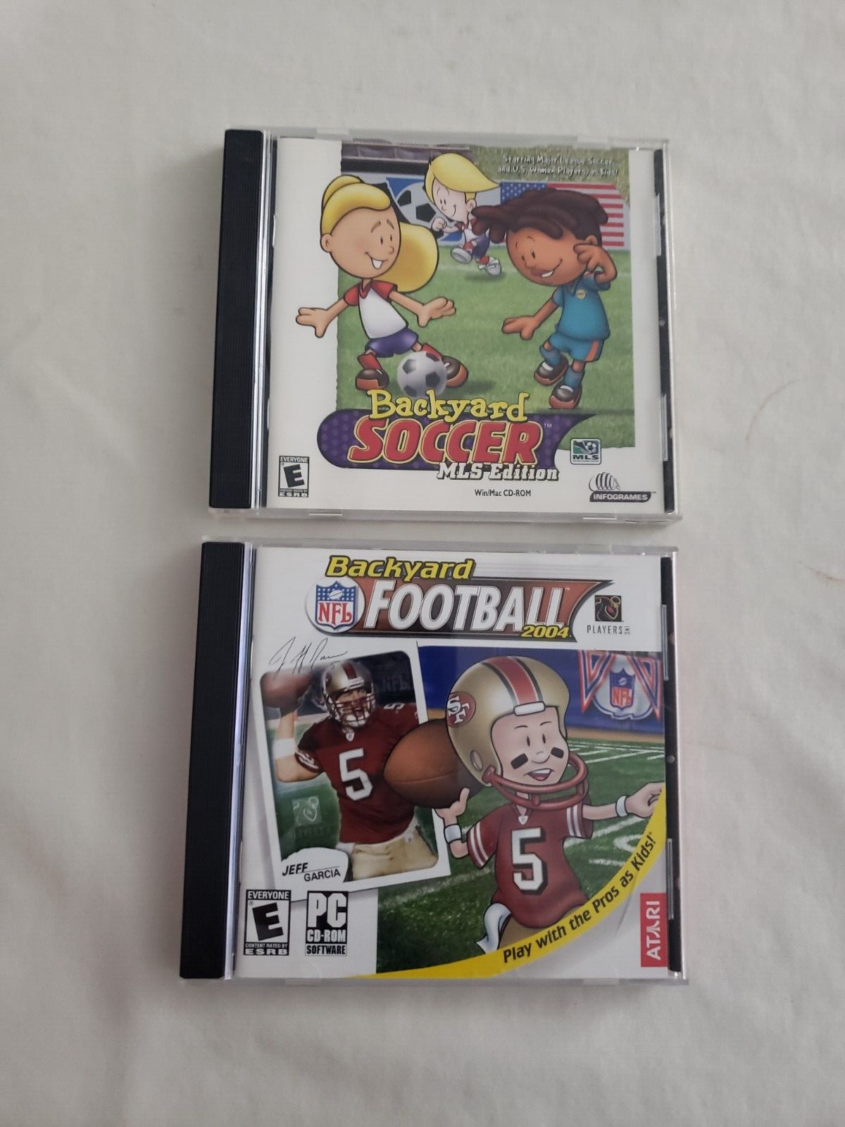 NFL BACKYARD FOOTBALL 2004 PC CD-ROM GAME &Backyard Soccer MLS