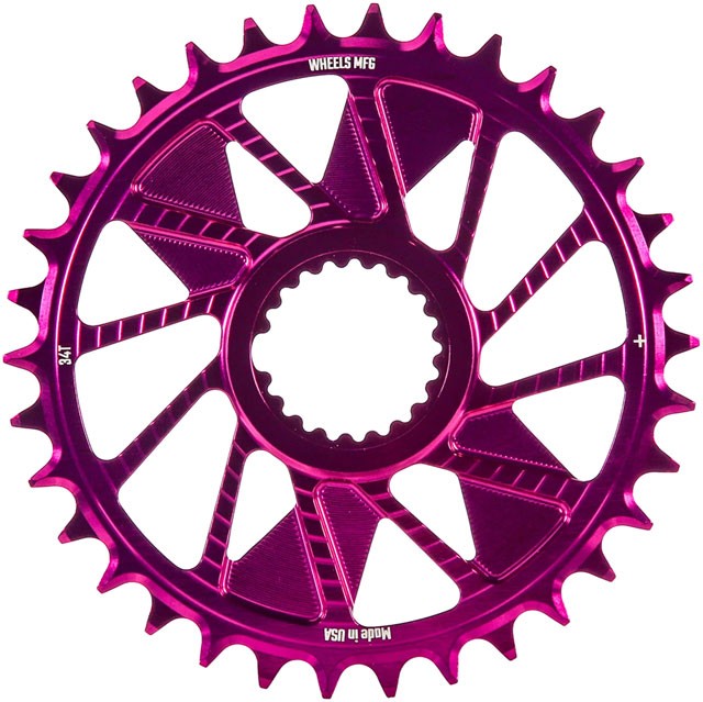 Wheels Manufacturing Direct Mount Chainring - 34t, Shimano Direct Mount, 1.5mm I