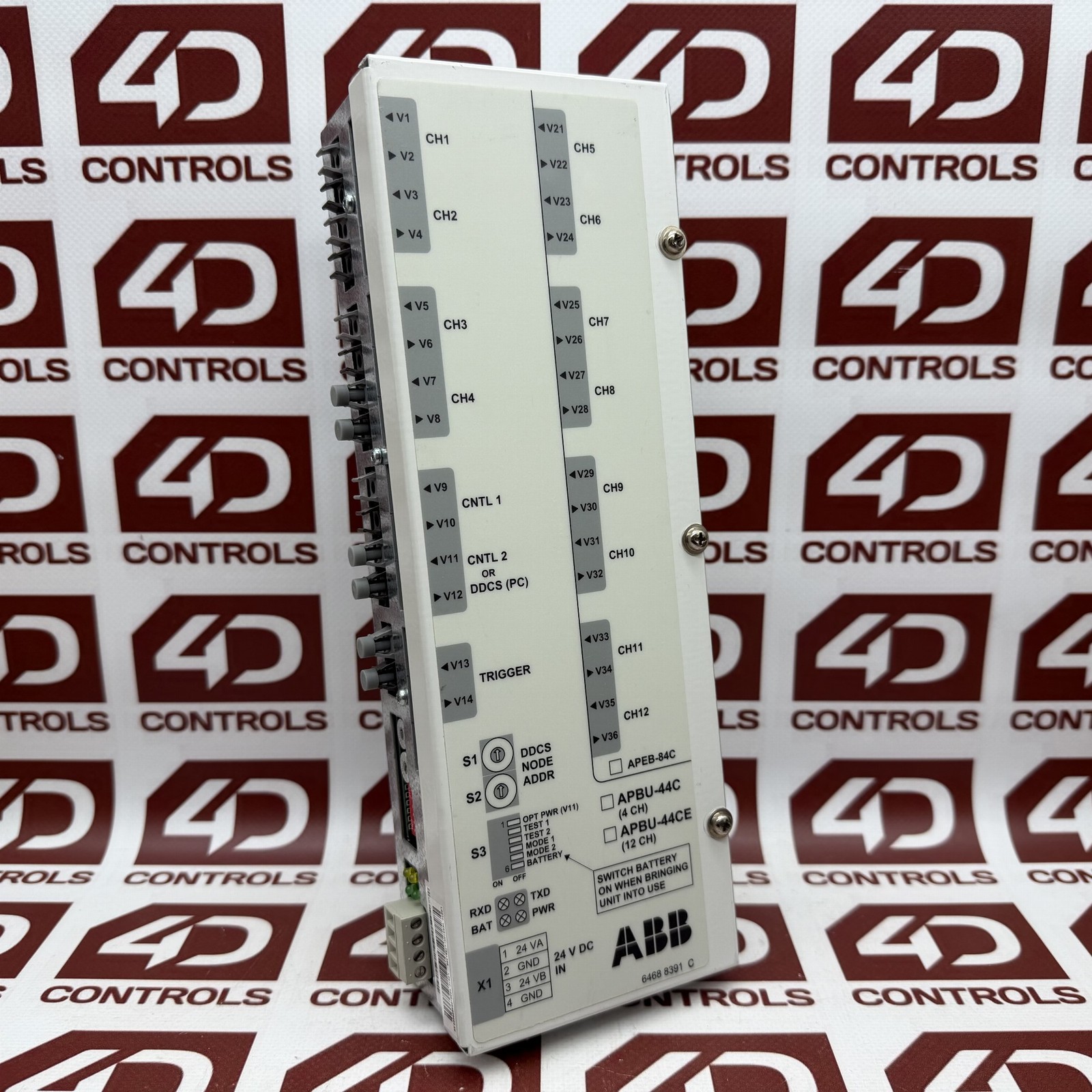 APBU-44C | ABB | Control Module, PPCS Branching Unit, 2X Kit, Used