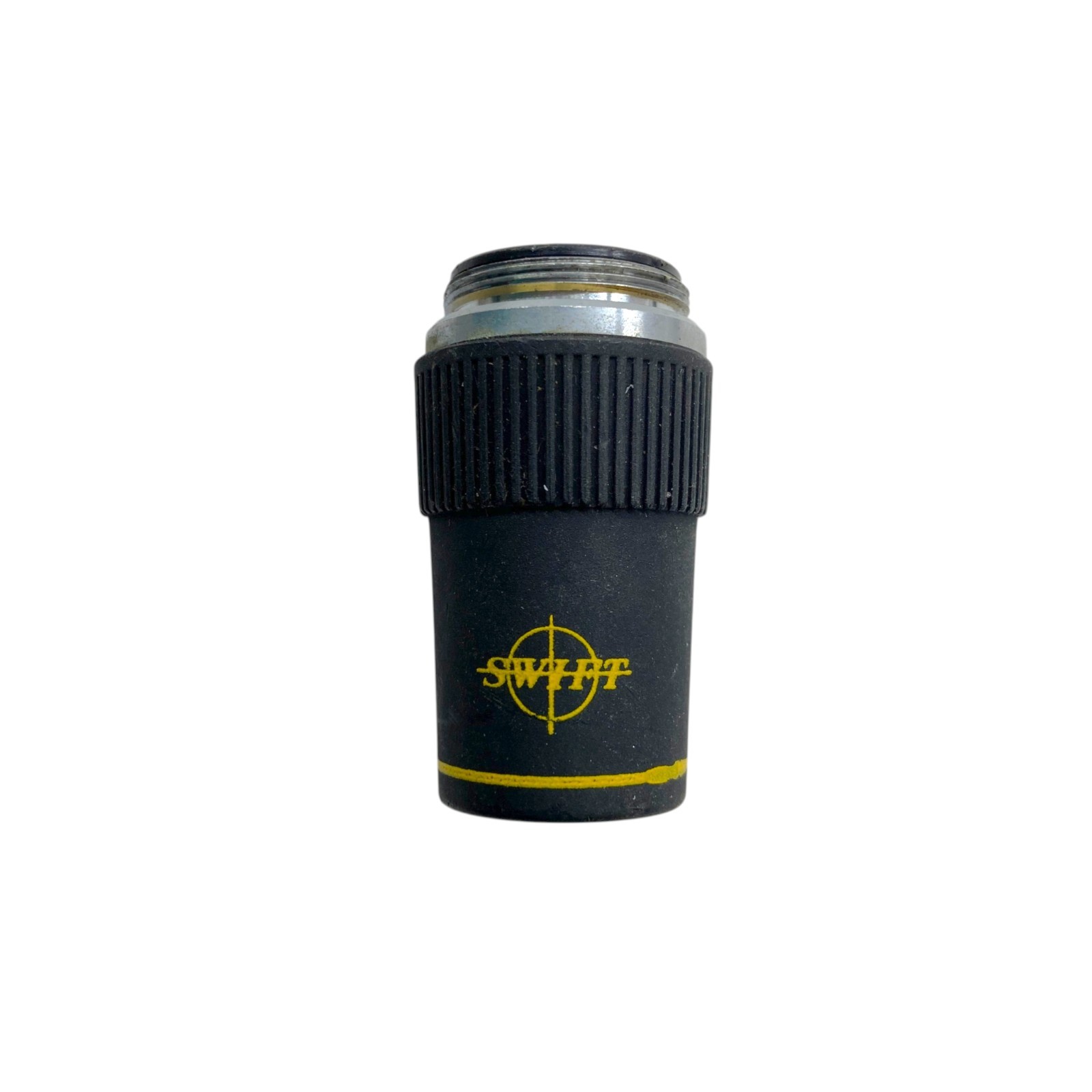 Swift DIN 10x / 0.25 Microscope Objective Lens Yellow Band