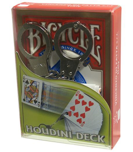 HOUDINI DECK BY VINCENZO DIFATTA ESCAPE MAGIC CARD TRICK GAFF