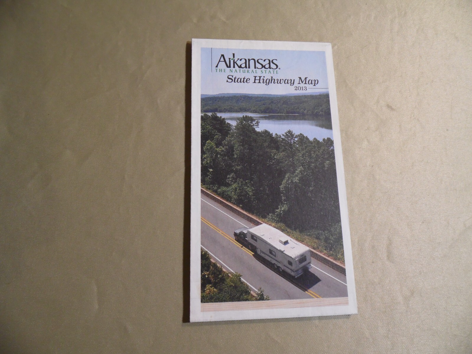 Arkansas State Highway Map / Circa 2013 / Free Domestic Shipping