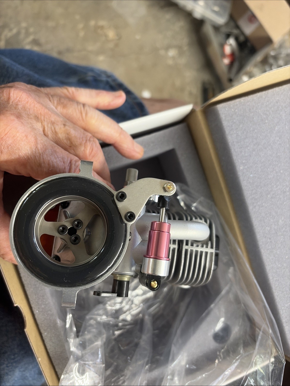 YS FZ 175M ENGINE WITH SUPER MOUNT NIB
