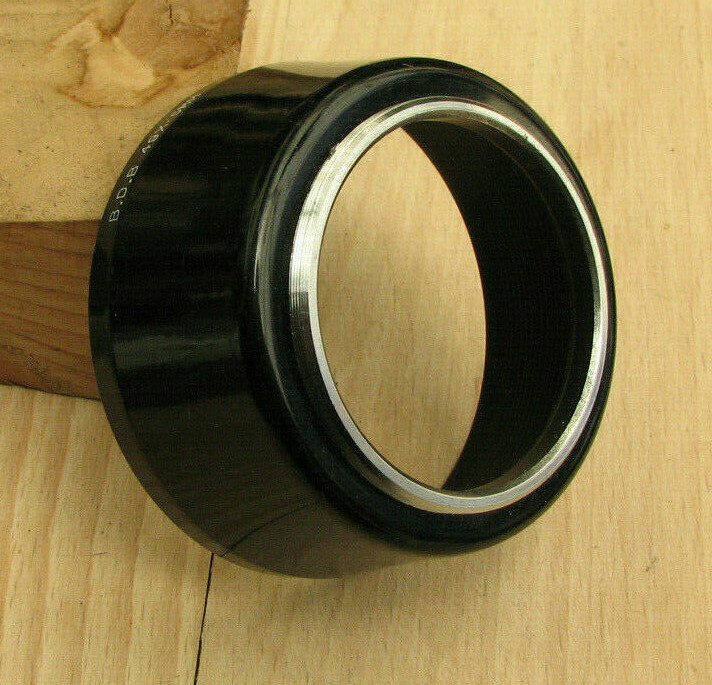 zeiss fit 49mm x .5mm screw in lens hood shade gb
